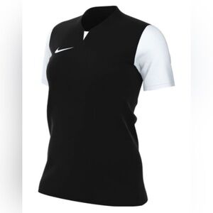 NIKE DRI-FIT SHORT SLEEVE TROPHY V SOCCER JERSEY WOMEN’S MEDIUM BLACK/WHITE NWT